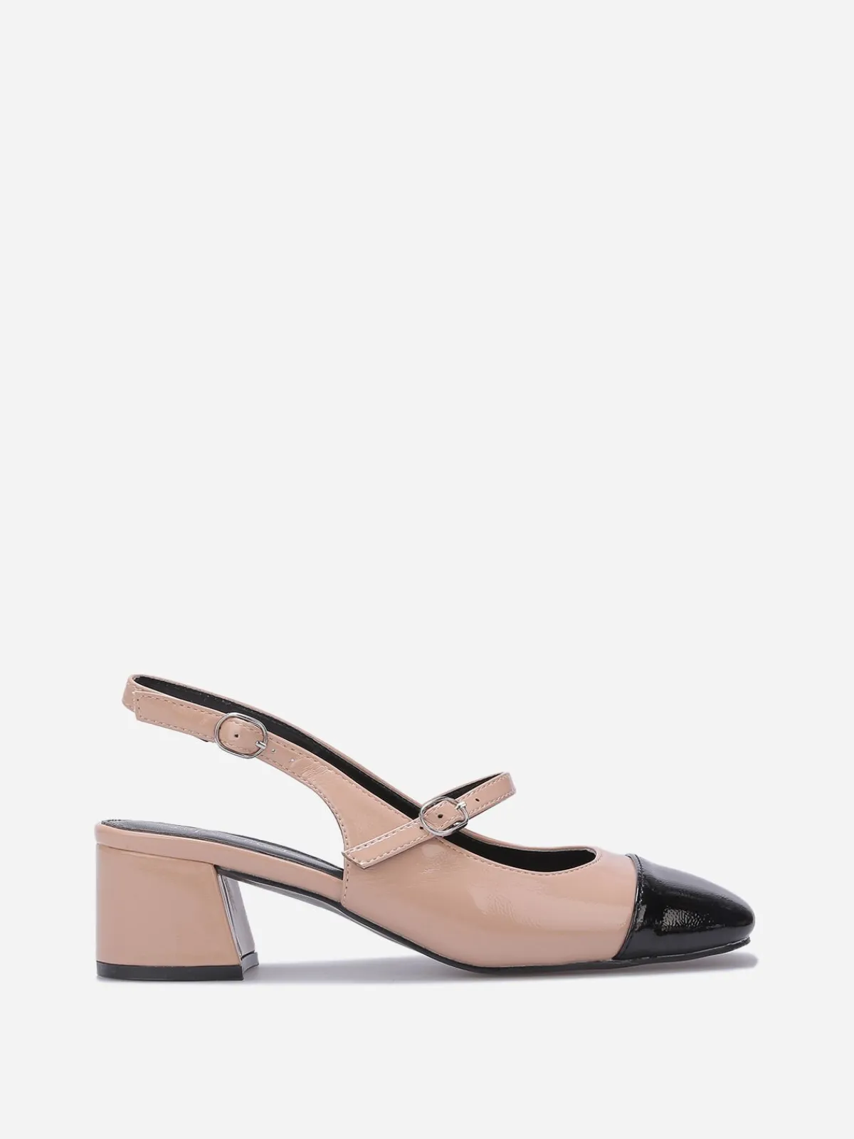 New La Modeuse Babies bicolores à fines brides Rose