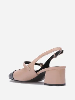 New La Modeuse Babies bicolores à fines brides Rose