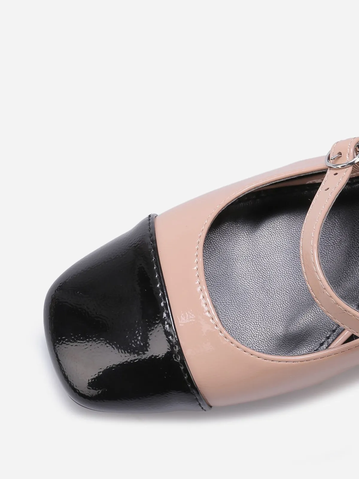 New La Modeuse Babies bicolores à fines brides Rose