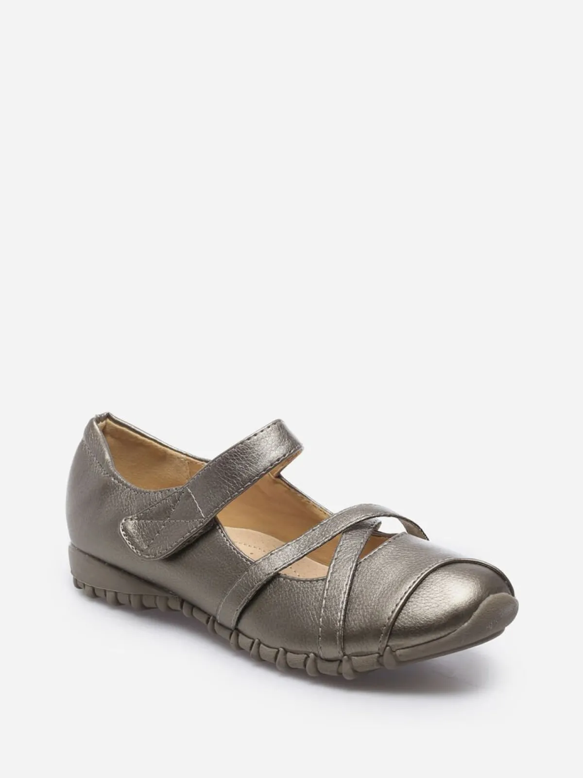 Clearance La Modeuse Ballerine Bienestar Argenté