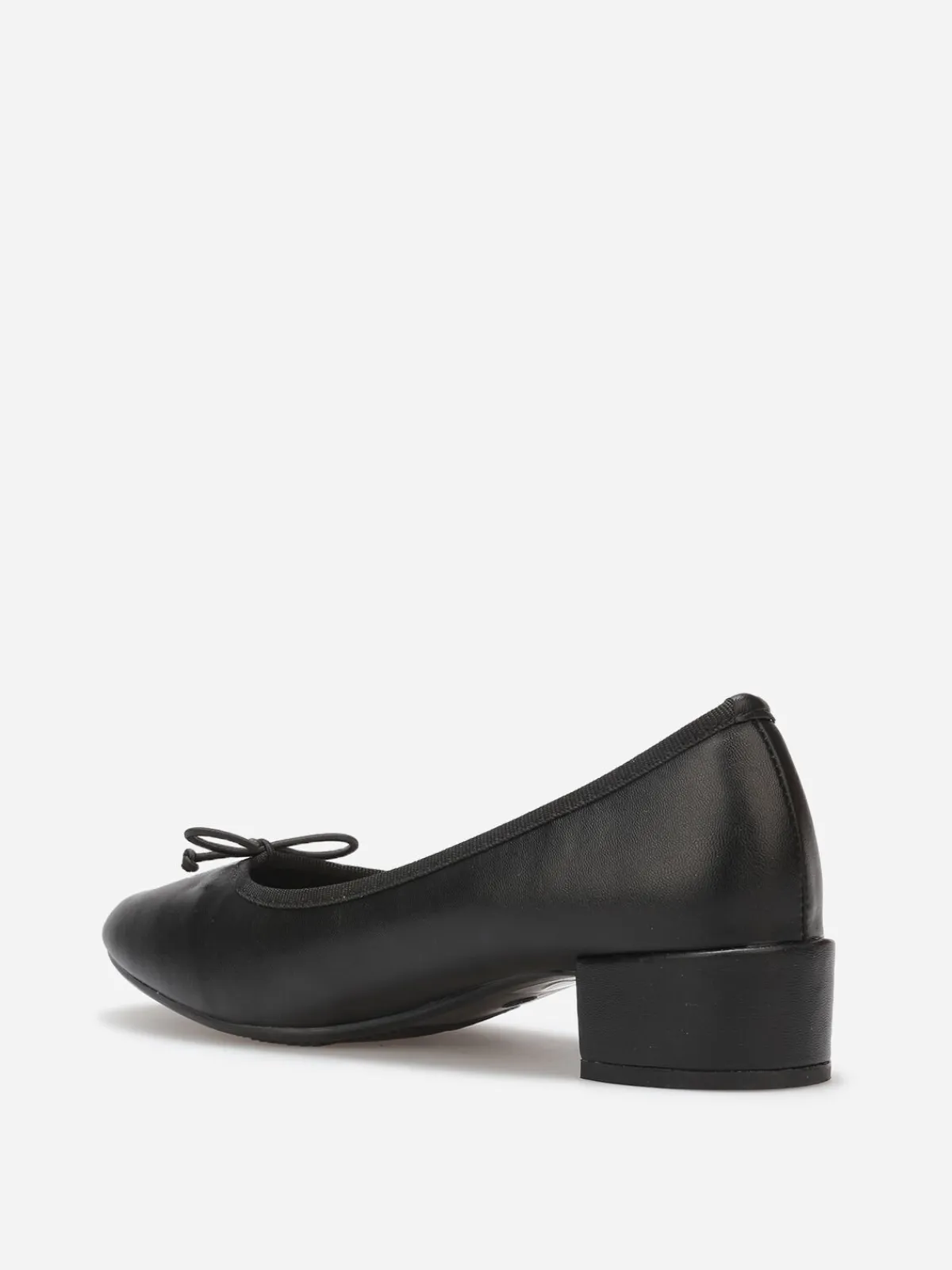 Sale La Modeuse Ballerines à talon avec n艙ud Noir
