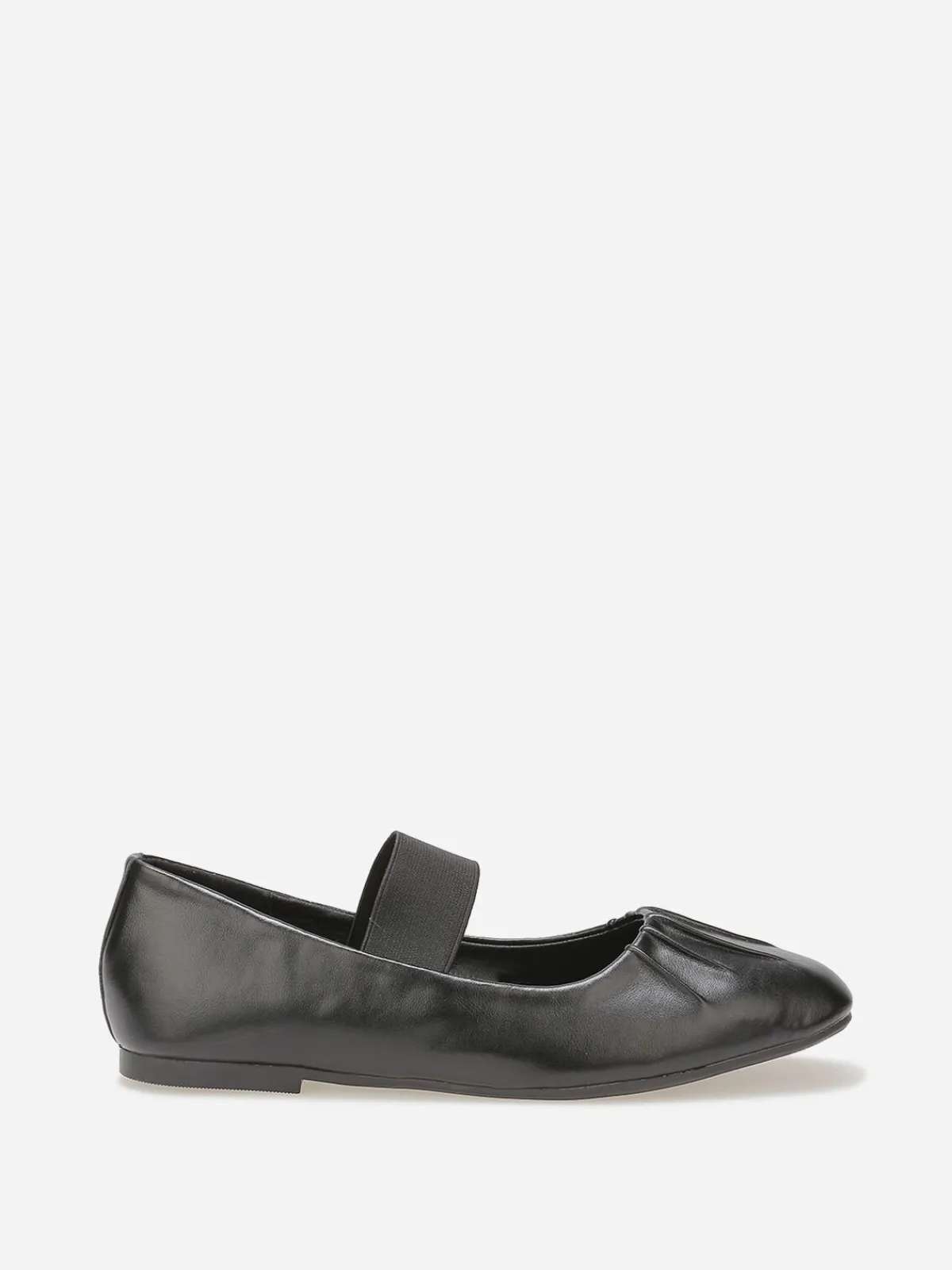 Best La Modeuse Ballerines en simili avec bride Noir