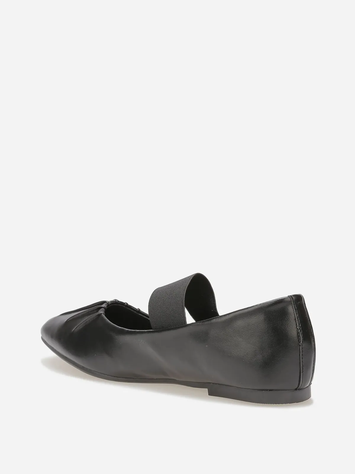 Best La Modeuse Ballerines en simili avec bride Noir