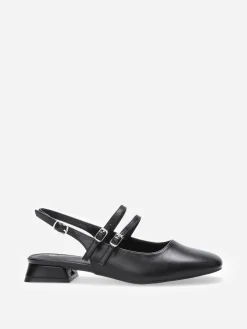 Discount La Modeuse Ballerines slingback multibrides Noir