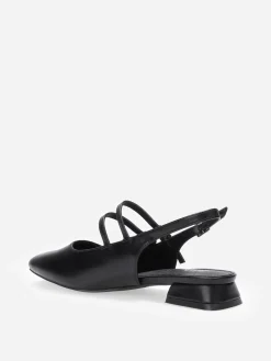 Discount La Modeuse Ballerines slingback multibrides Noir
