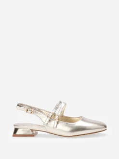 Online La Modeuse Ballerines slingback multibrides Doré