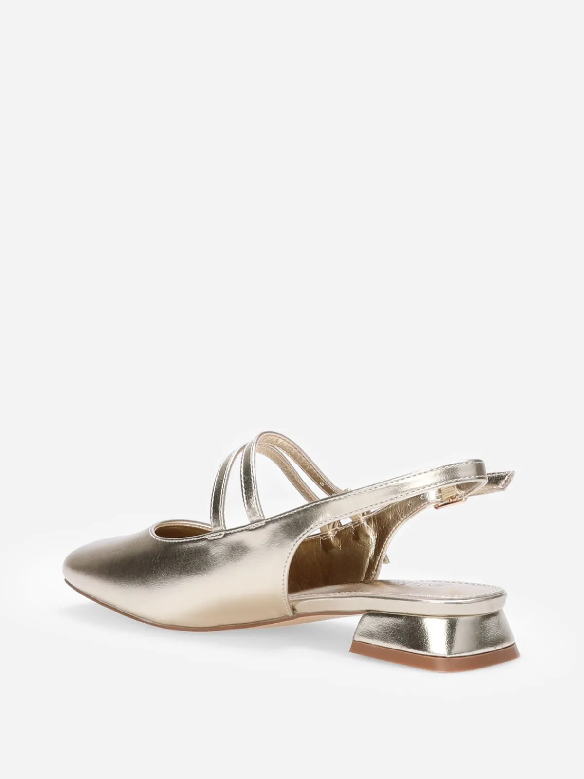 Online La Modeuse Ballerines slingback multibrides Doré