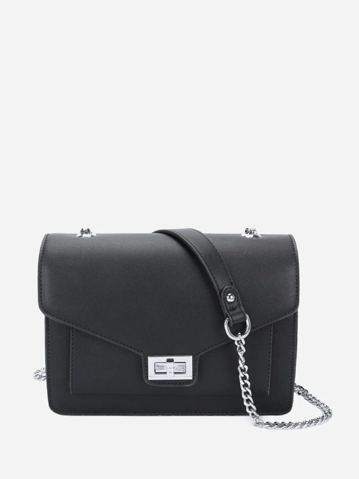 Best La Modeuse Bandoulière cartable à anse chaîne Noir