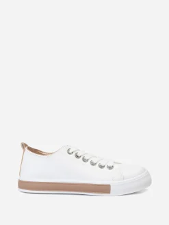 Clearance La Modeuse Baskets  &   avec oeillets strassés Dorérose