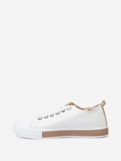 Clearance La Modeuse Baskets  &   avec oeillets strassés Dorérose