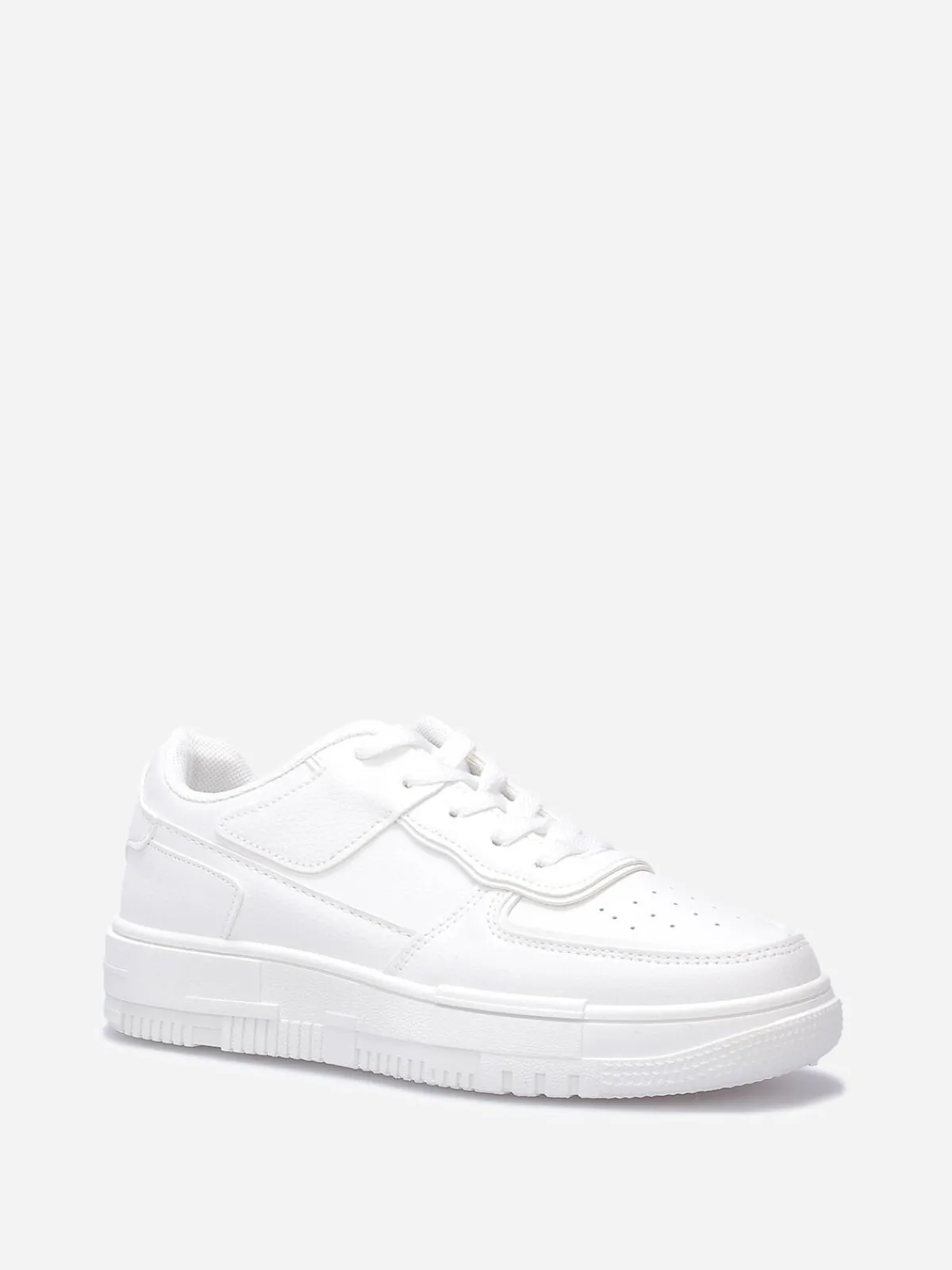 Hot La Modeuse Baskets à plateforme Blanc