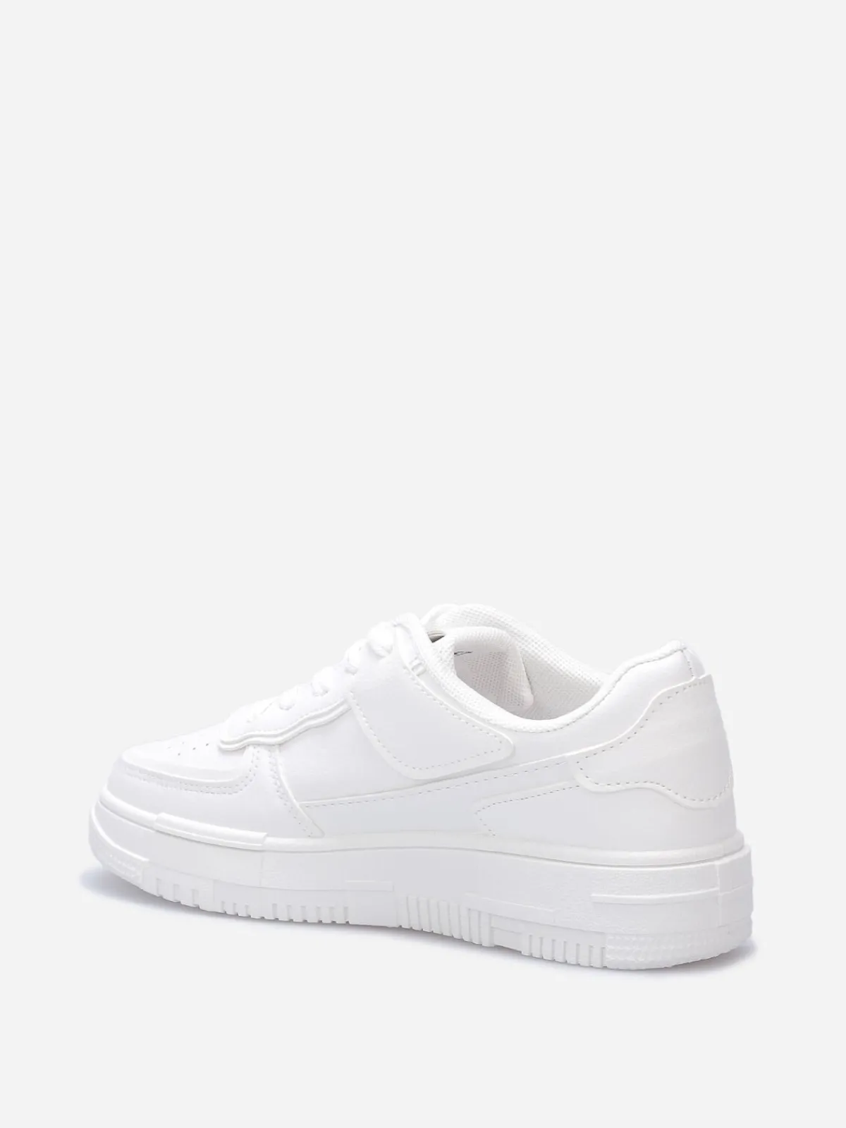 Hot La Modeuse Baskets à plateforme Blanc