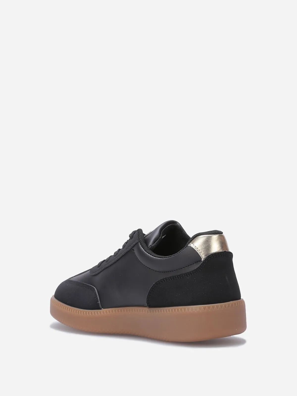 Best La Modeuse Baskets basses multi-matières Noir