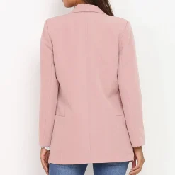 Best La Modeuse Blazer à col châle Roseclair