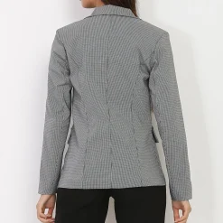 Sale La Modeuse Blazer officier à motif pied-de-poule