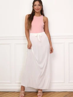 Best La Modeuse Body basique sans manches Rose