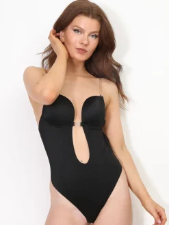 Best La Modeuse Body invisible dos nu Noir