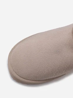 Best La Modeuse Boots fourrées à plateforme Taupe