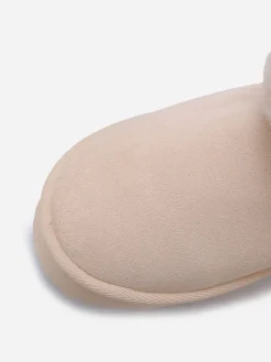 New La Modeuse Boots fourrées à plateforme et n艙ud Beige