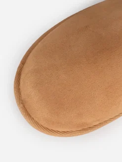 La Modeuse Boots fourrées style chelsea Camel