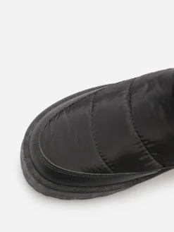 Discount La Modeuse Boots matelassées et fourrées à plateforme Noir