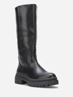 Sale La Modeuse Bottes à semelle épaisse Noir