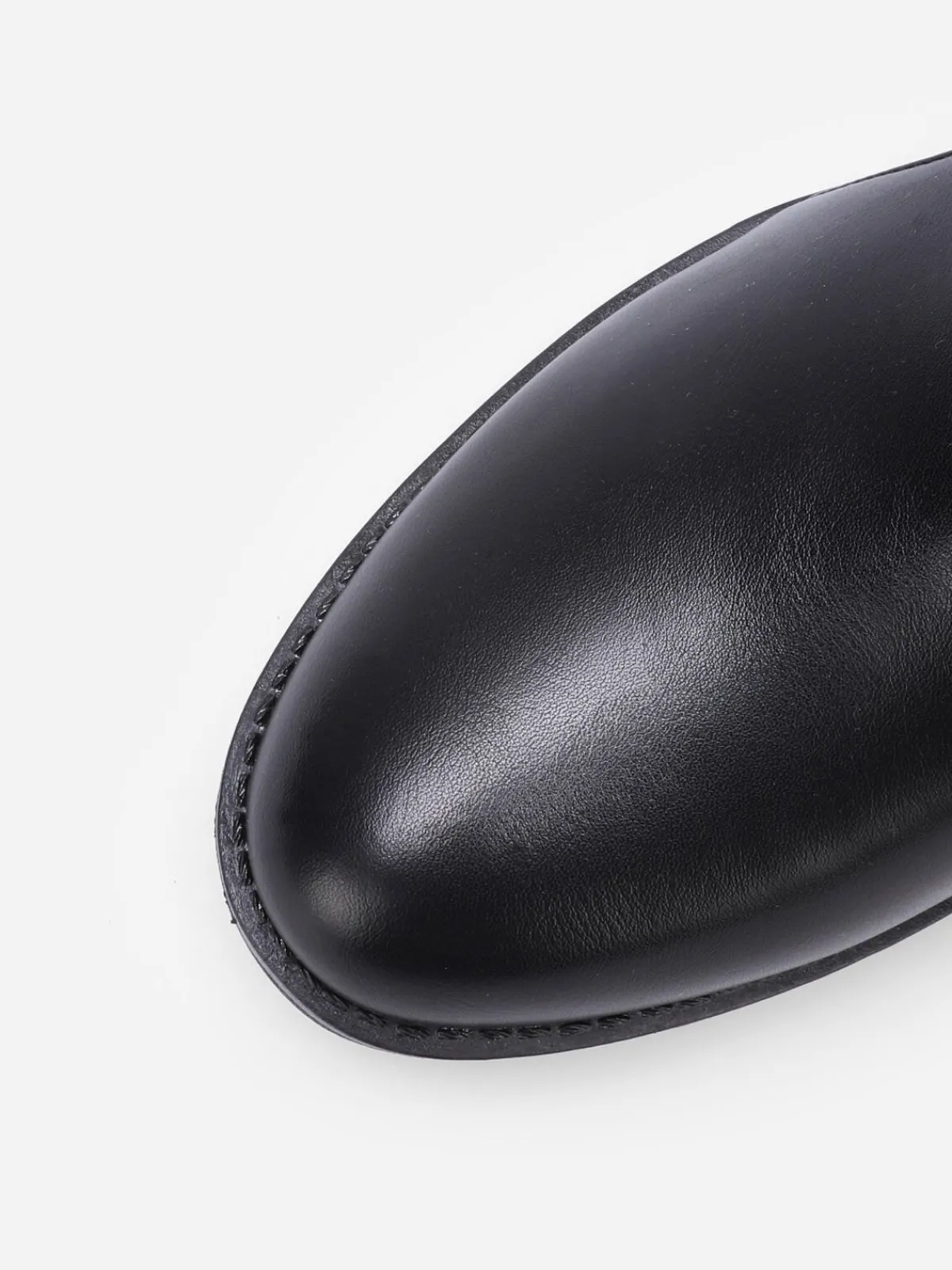 Best La Modeuse Bottes bi-matières à mors Noir
