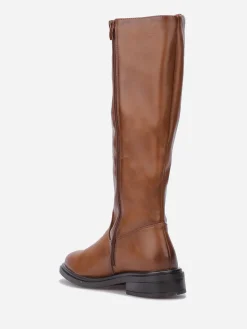 Sale La Modeuse Bottes cavalières à détail métallique Camel