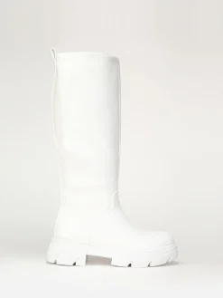 Best La Modeuse Bottes cavalières à semelle crantée Blanc