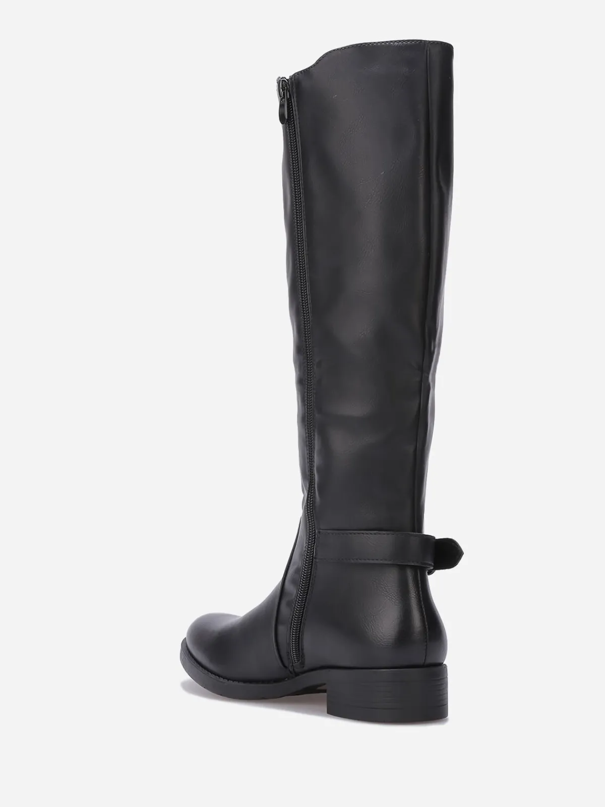 New La Modeuse Bottes cavalières style chelsea Noir