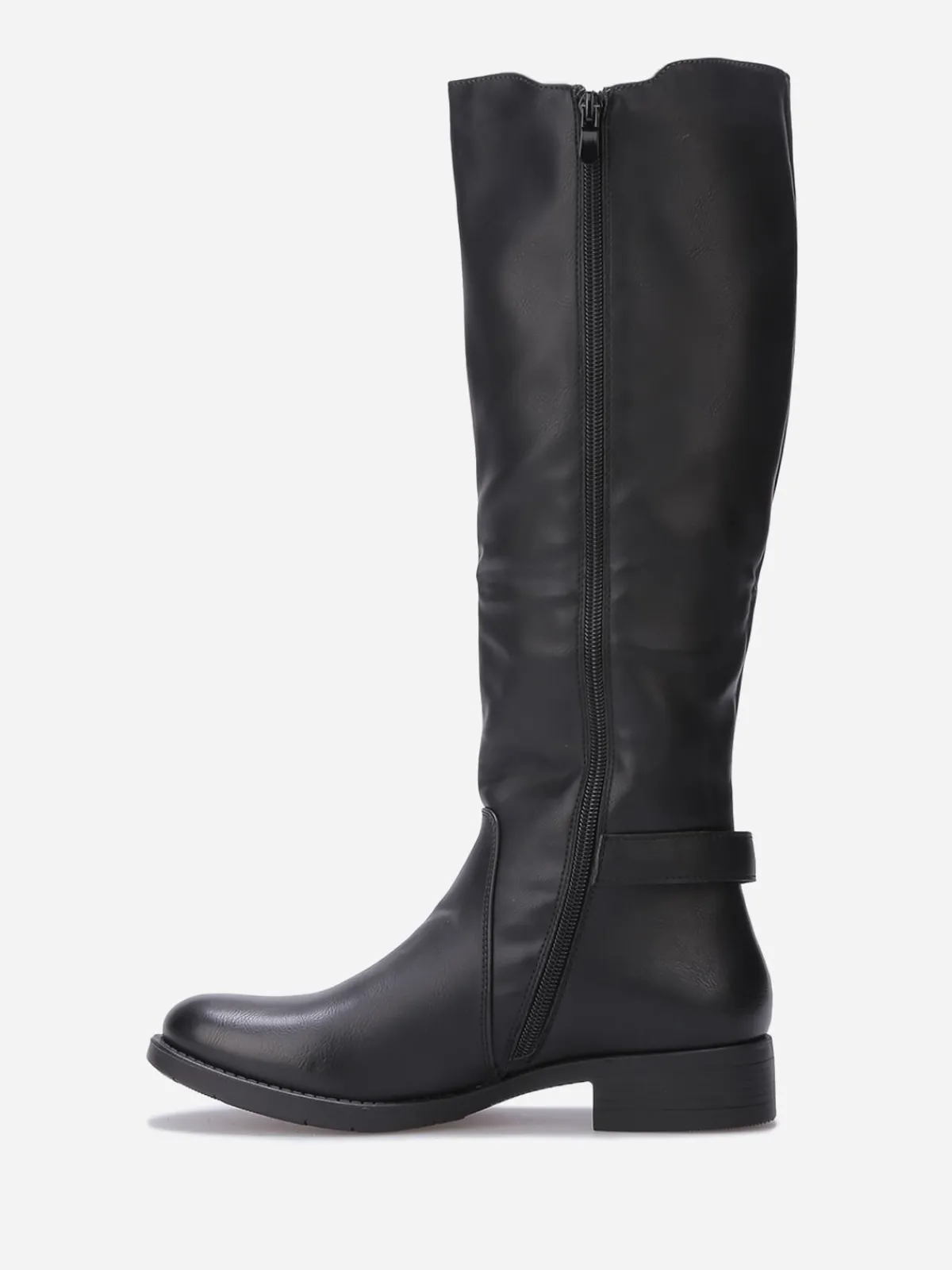New La Modeuse Bottes cavalières style chelsea Noir