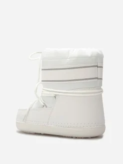 New La Modeuse Bottes de neige bi-matières Blanc