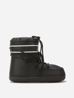 Clearance La Modeuse Bottes de neige bi-matières Noir