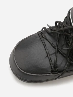 Clearance La Modeuse Bottes de neige bi-matières Noir
