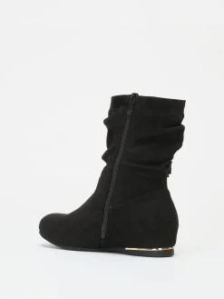 Hot La Modeuse Bottines à pampilles Noir