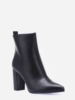 Outlet La Modeuse Bottines à talon Noir