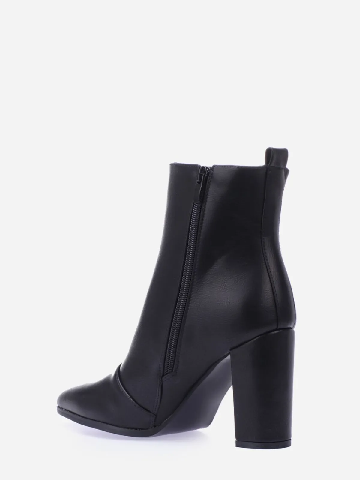 Outlet La Modeuse Bottines à talon Noir
