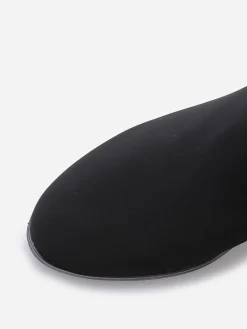 Sale La Modeuse Bottines à talon avec bijou et strass Noir