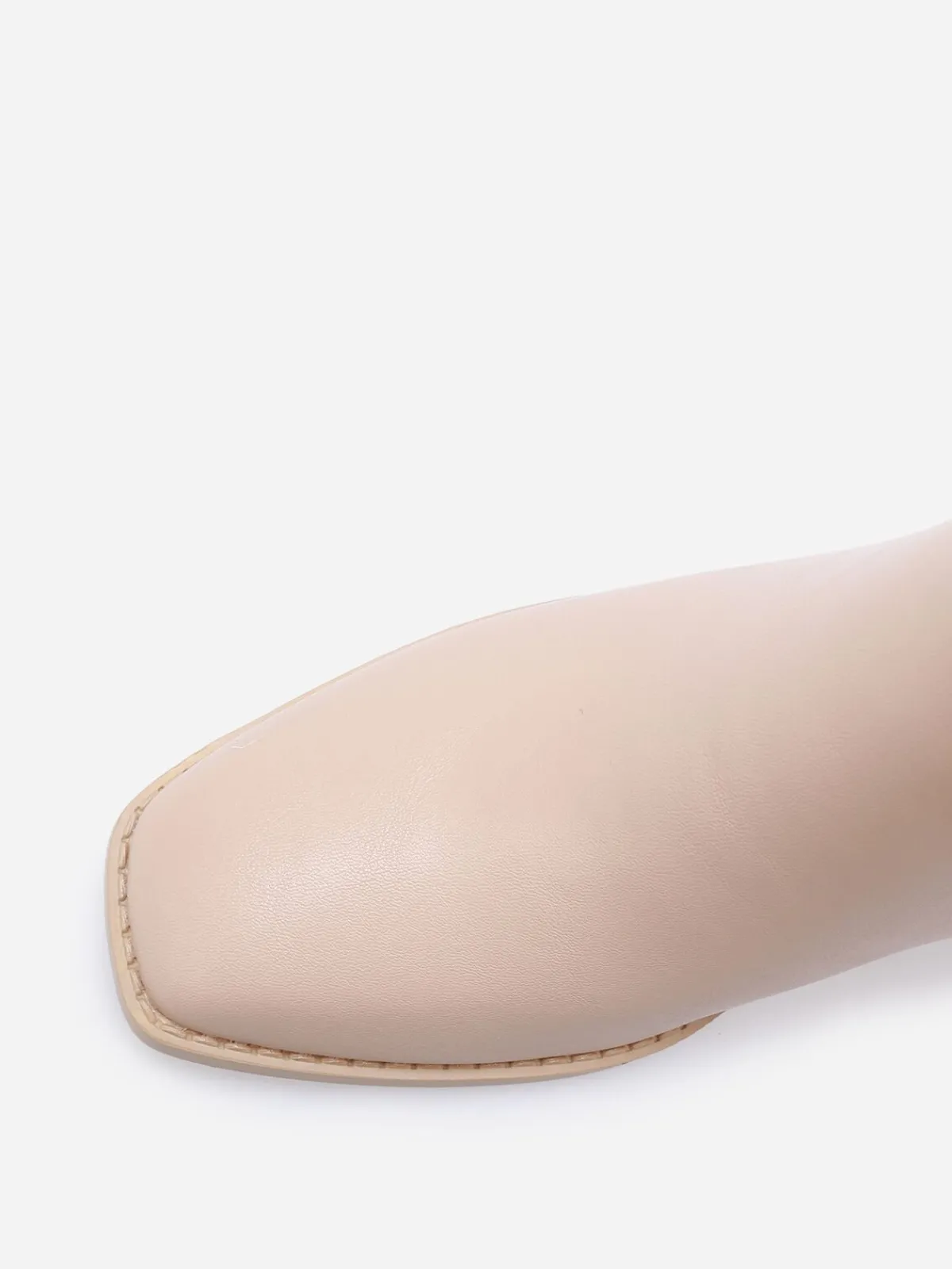 Clearance La Modeuse Bottines à talon carré et mors doré Taupe