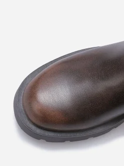 Best La Modeuse Bottines avec brides à boucle Marron