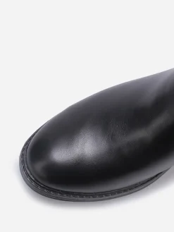 La Modeuse Bottines chelsea avec bride à boucle Noir