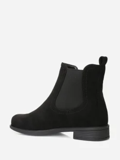 Outlet La Modeuse Bottines chelsea en suédine Noir
