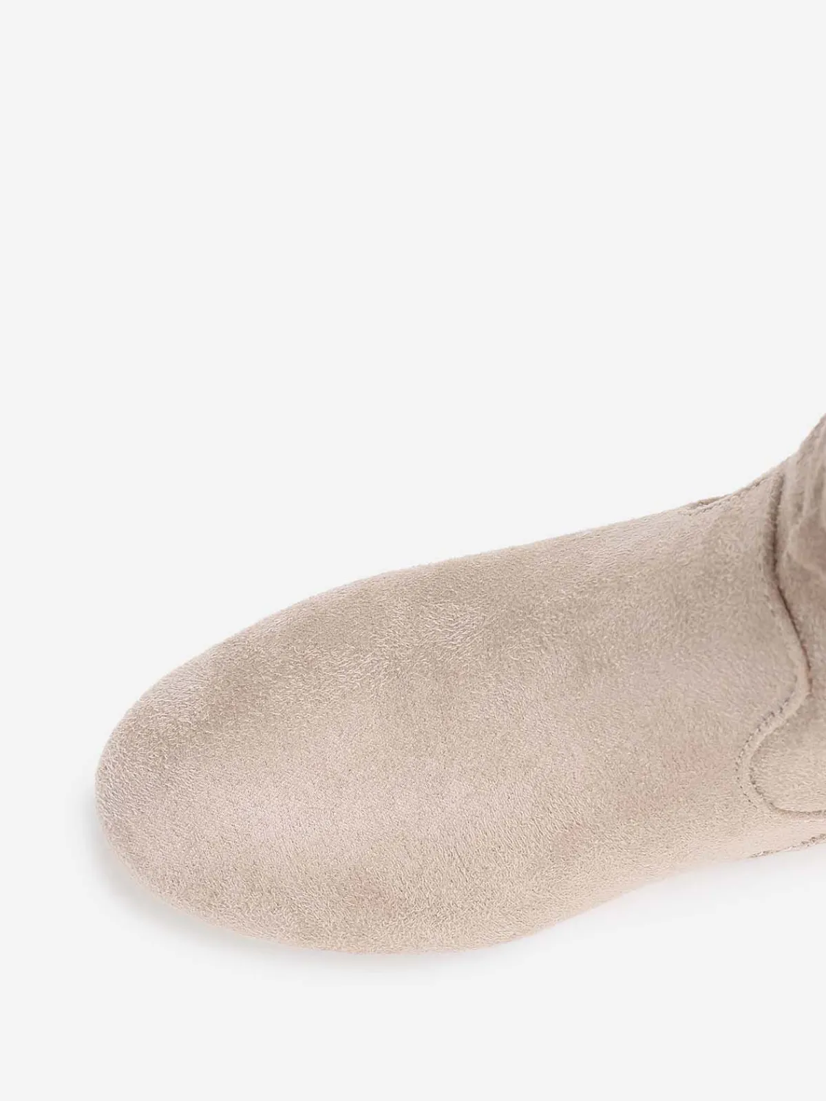 Online La Modeuse Bottines compensées à pampilles Beige