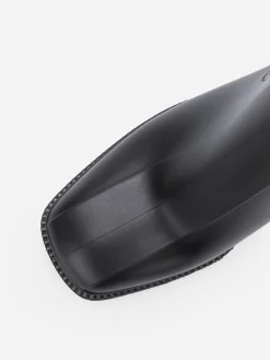 New La Modeuse Bottines de pluie style Chelsea Noir