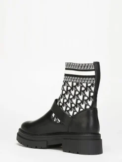 Online La Modeuse Bottines et bi-matières