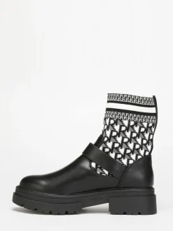 Online La Modeuse Bottines et bi-matières