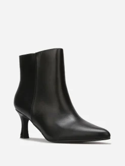 Best La Modeuse Bottines pointues à petit talon Noir