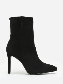 New La Modeuse Bottines pointues à talon aiguille Noir