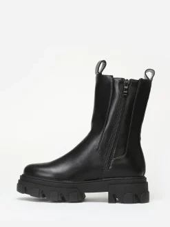 New La Modeuse Bottines style chelsea à semelle crantée Noir