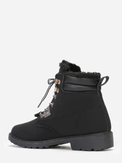Outlet La Modeuse Bottines style rangers fourrées